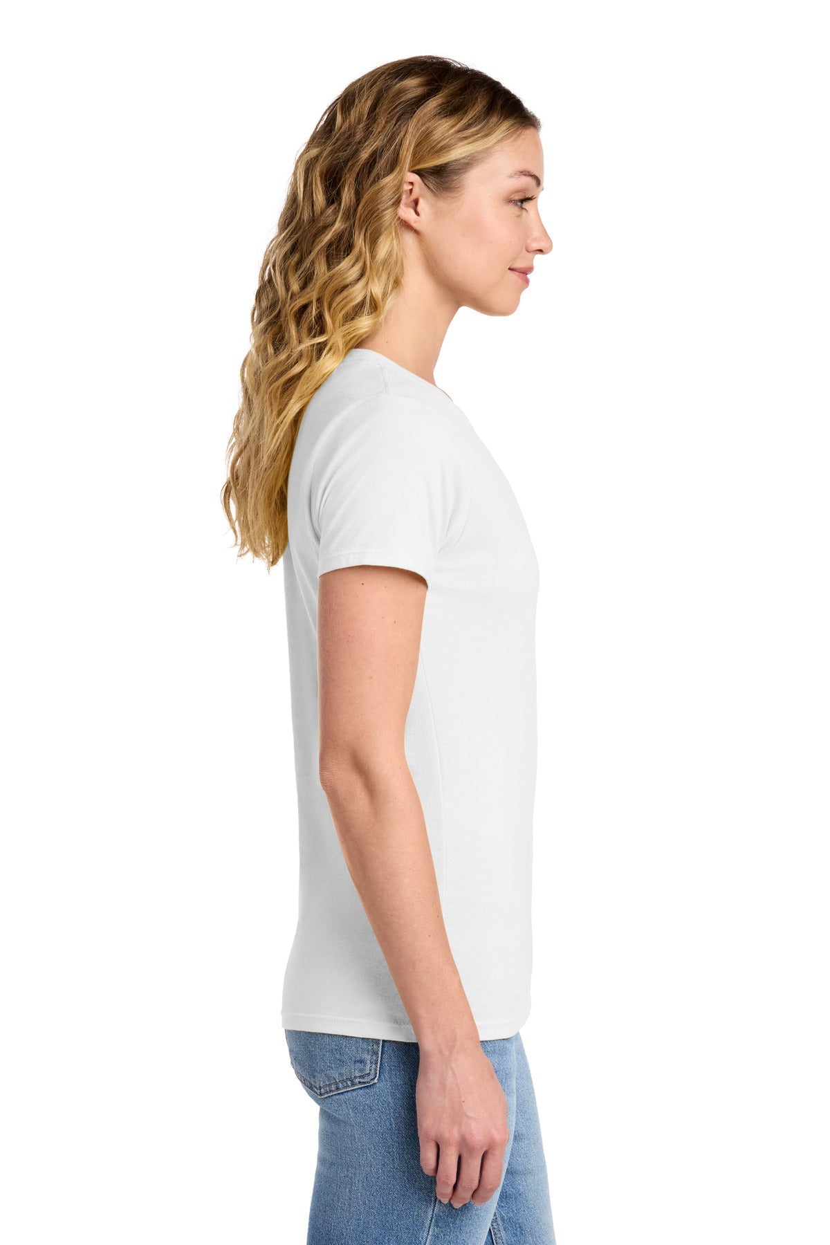 White Port & Co Women's Fan Favorite Tee. LPC450