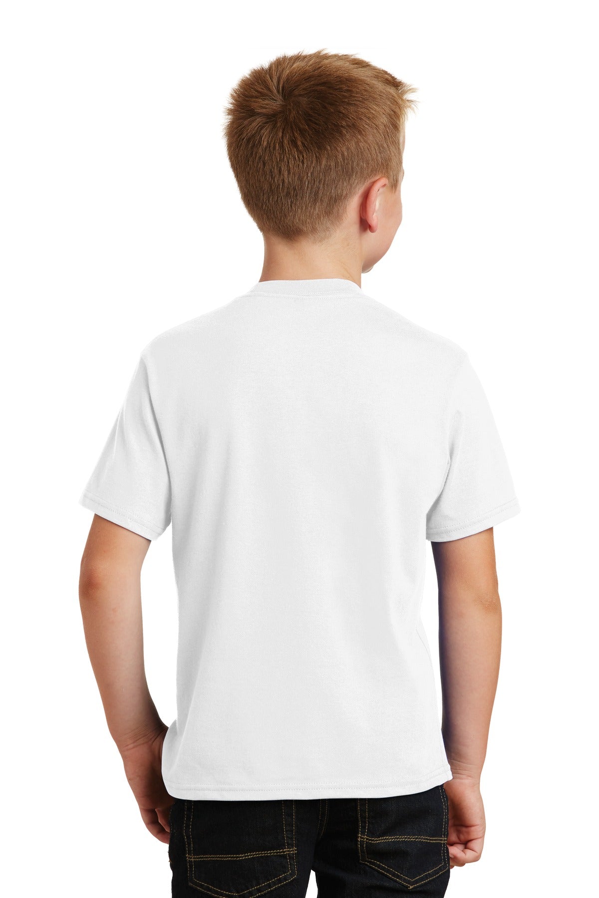 White Port & Co Youth Fan Favorite Tee. PC450Y
