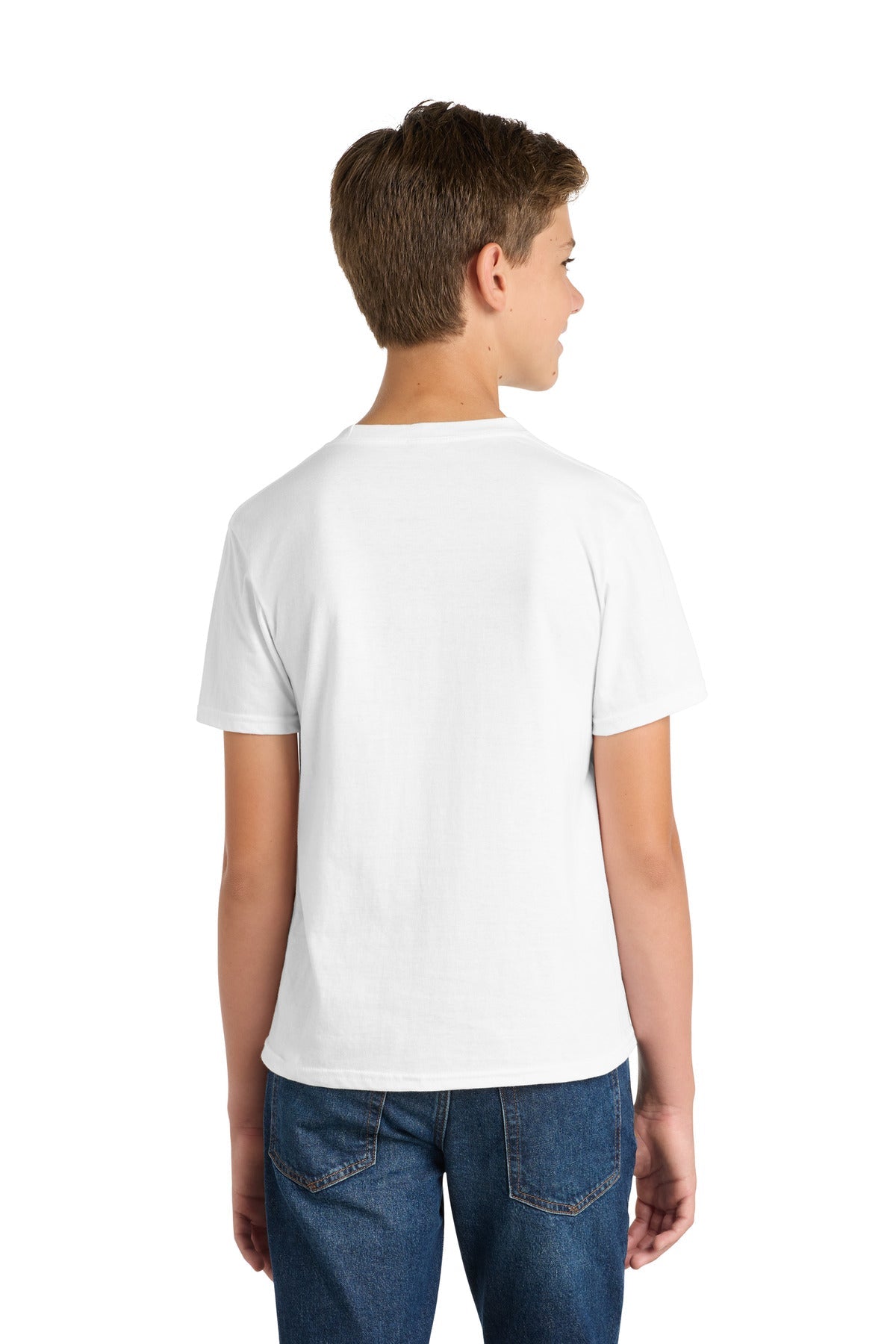 White Port & Co Youth Fan Favorite Tee. PC450Y