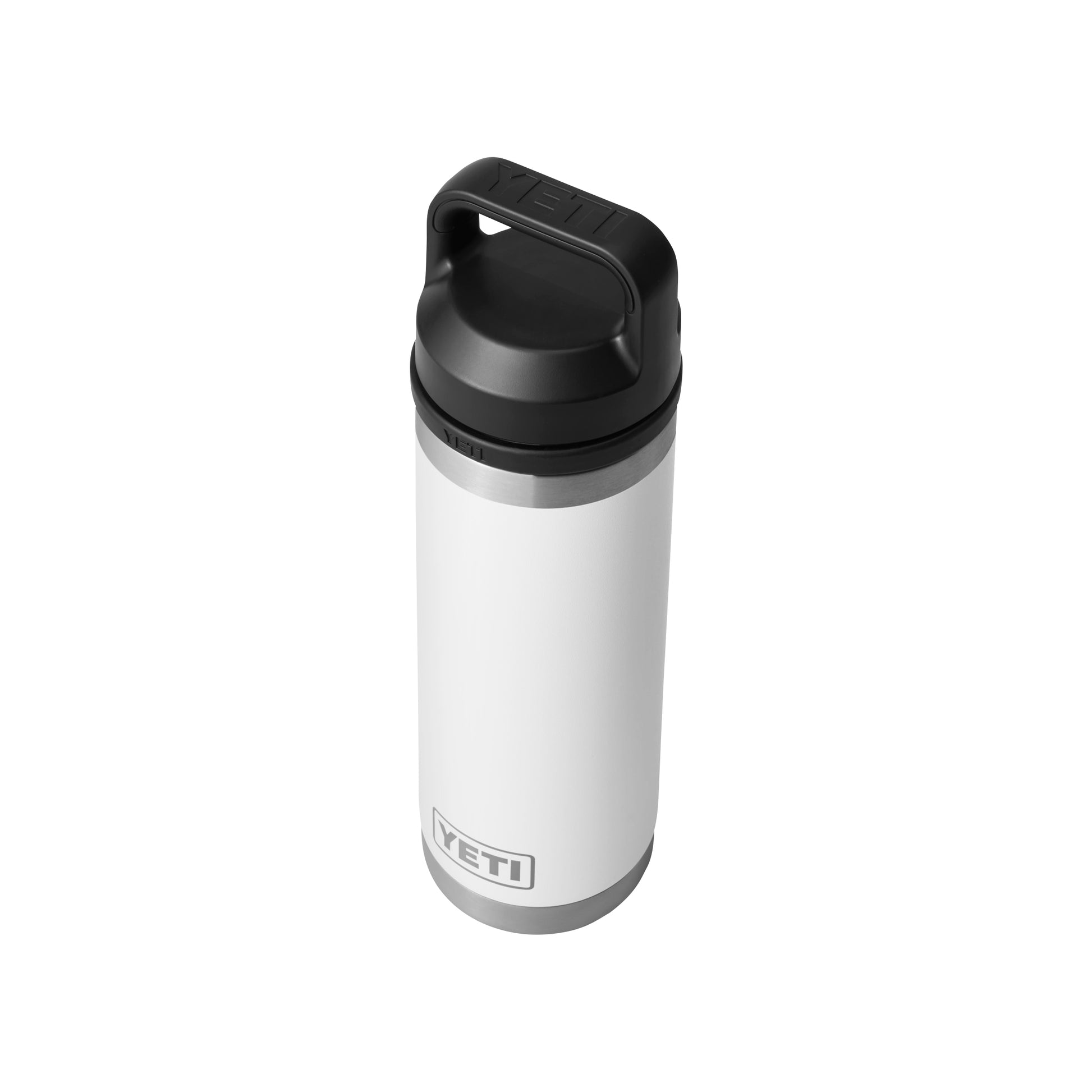 White Rambler® 18 oz Water Bottle with Chug Cap plain