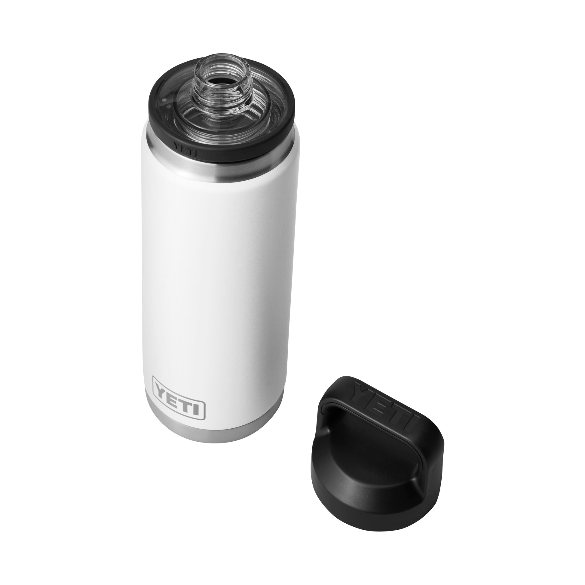 White Rambler® 26 oz Water Bottle with Chug Cap plain