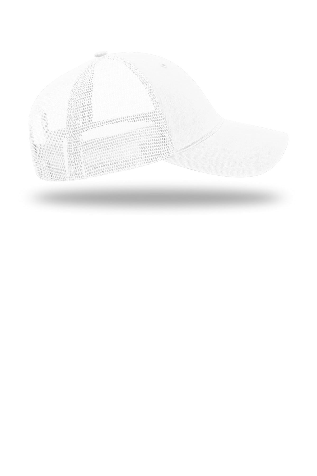 White Richardson Garment Washed Trucker 111