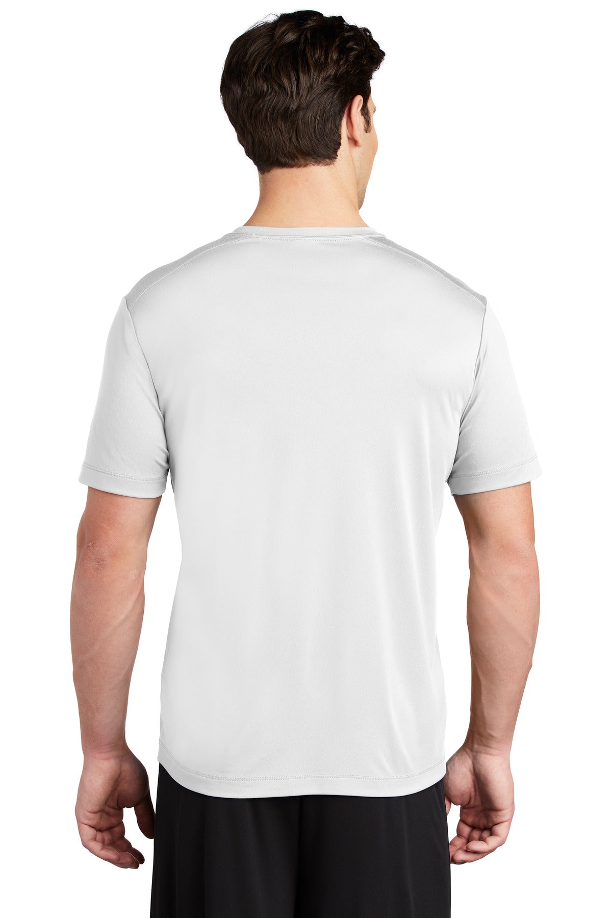 White Sport-Tek Posi-UV Pro Tee. ST420