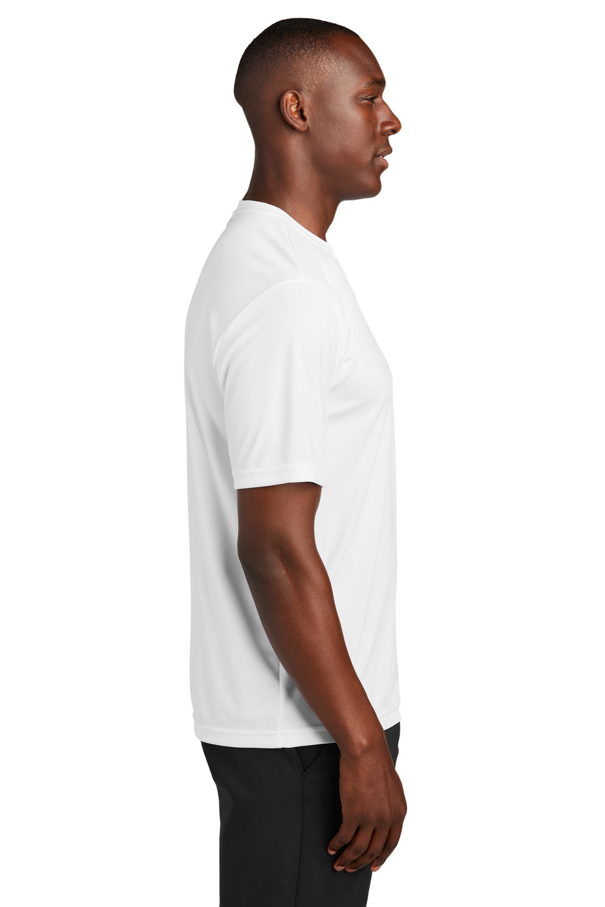 White Sport-Tek Tall PosiCharge Competitor Tee. TST350