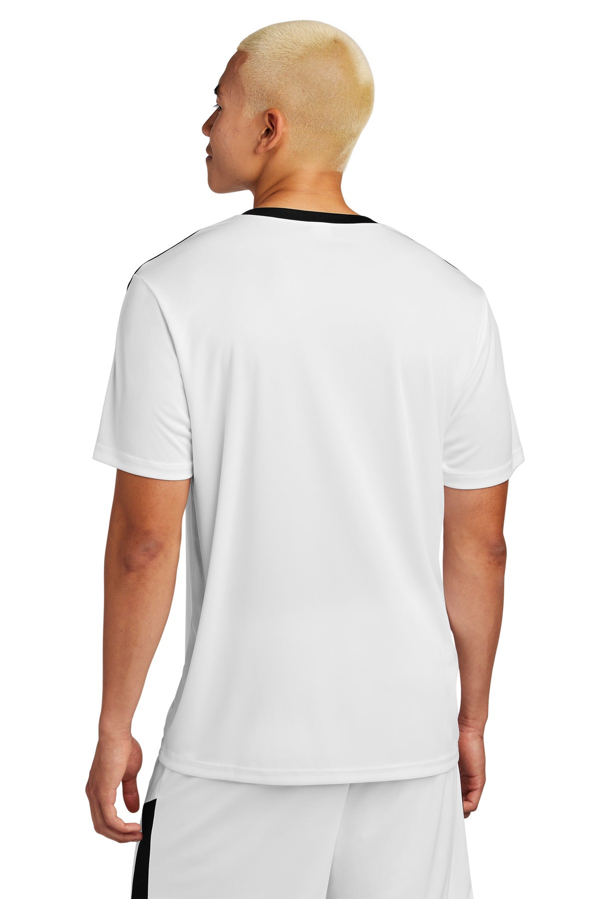White/Blk Sport-Tek Competitor United Crew ST100