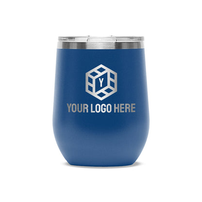 Wholesale Customized 12 oz Stainless Steel Wine Tumbler - Etchified-Etchified-WH_LTM854