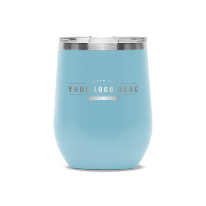 Wholesale Customized 12 oz Stainless Steel Wine Tumbler - Etchified-Etchified-WH_LTM857