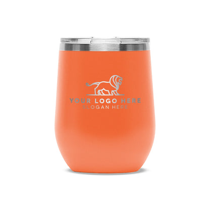 Wholesale Customized 12 oz Stainless Steel Wine Tumbler - Etchified-Etchified-WH_LTM862