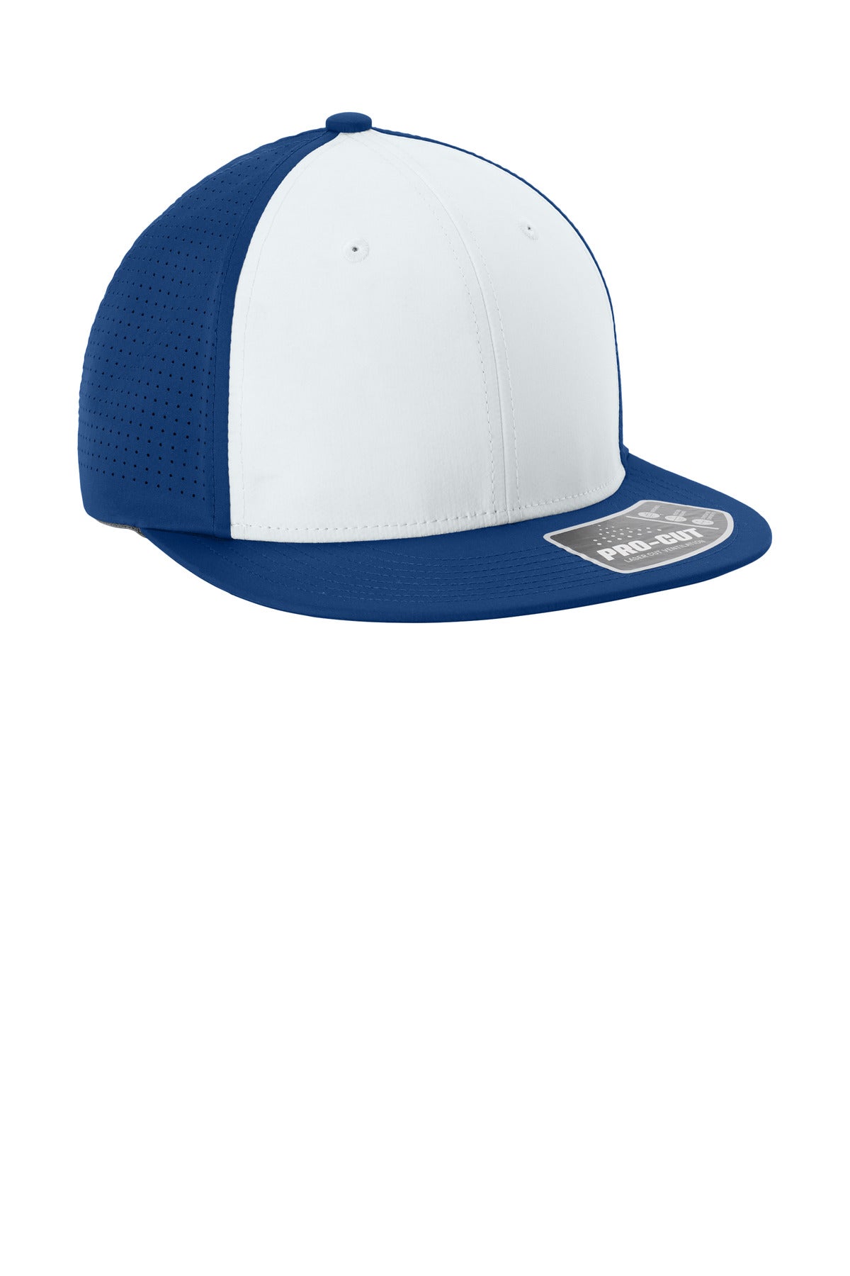 Wh/TRy/TRy Sport-Tek Pro-Cut Stretch-Tek Cap STC64