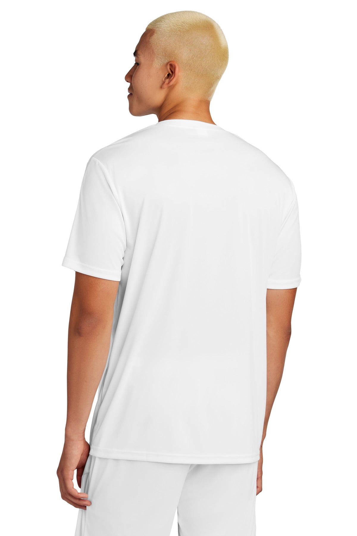Wht/Wht Sport-Tek Competitor United Crew ST100