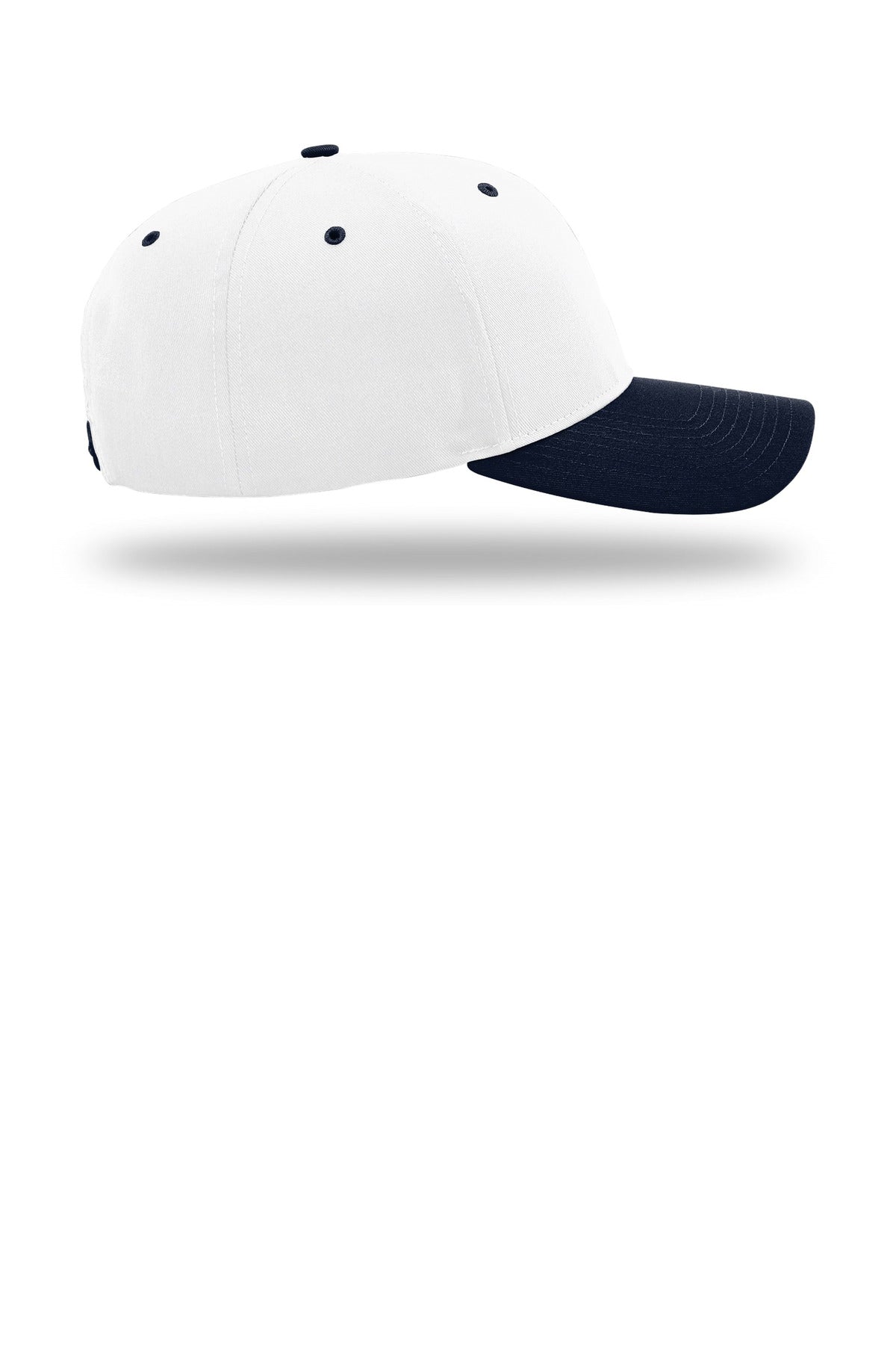 Wht/Wht/Nv Richardson Pro Twill Snapback 212