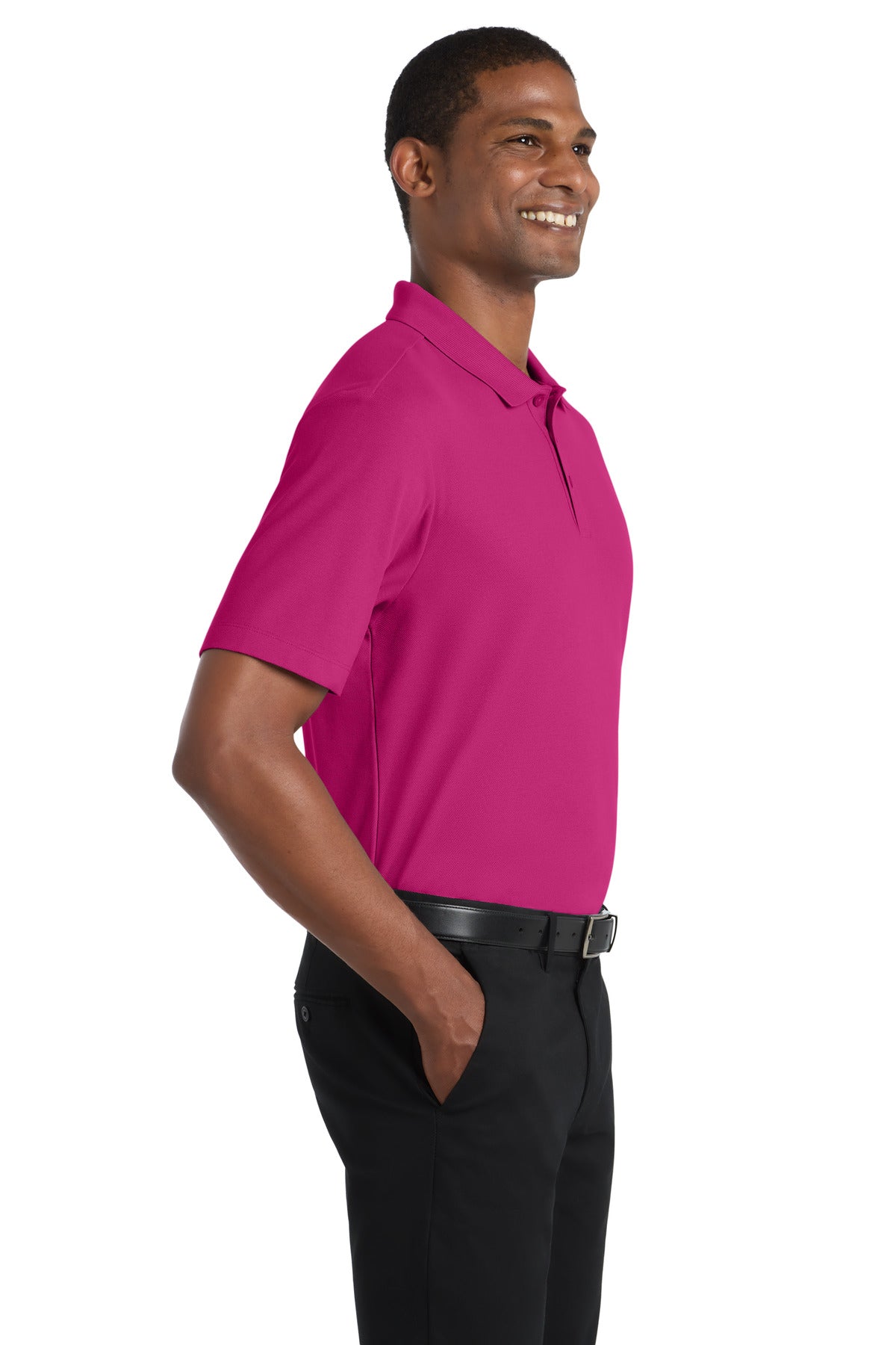 WildBerry Port Authority SuperPro React Polo. K810