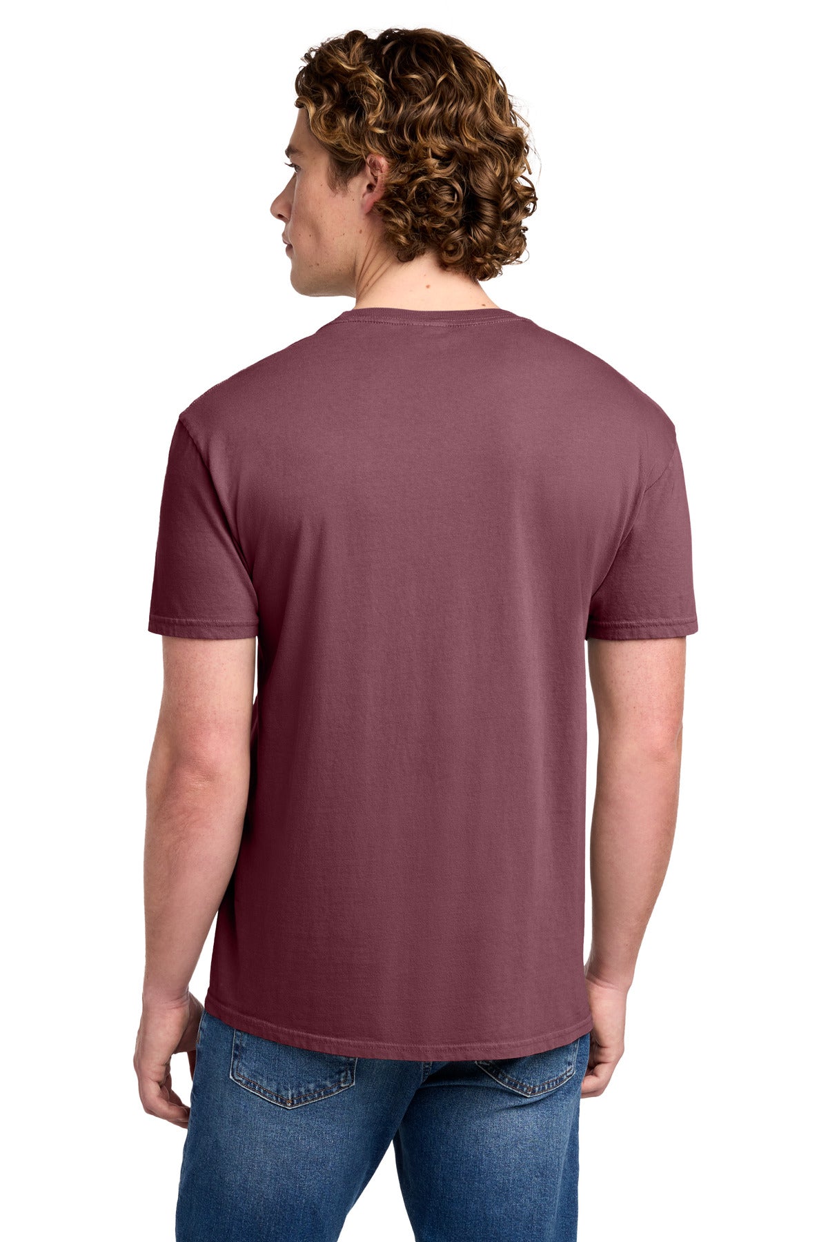 Wineberry Port & Co Beach Wash Garment-Dyed Tee. PC099