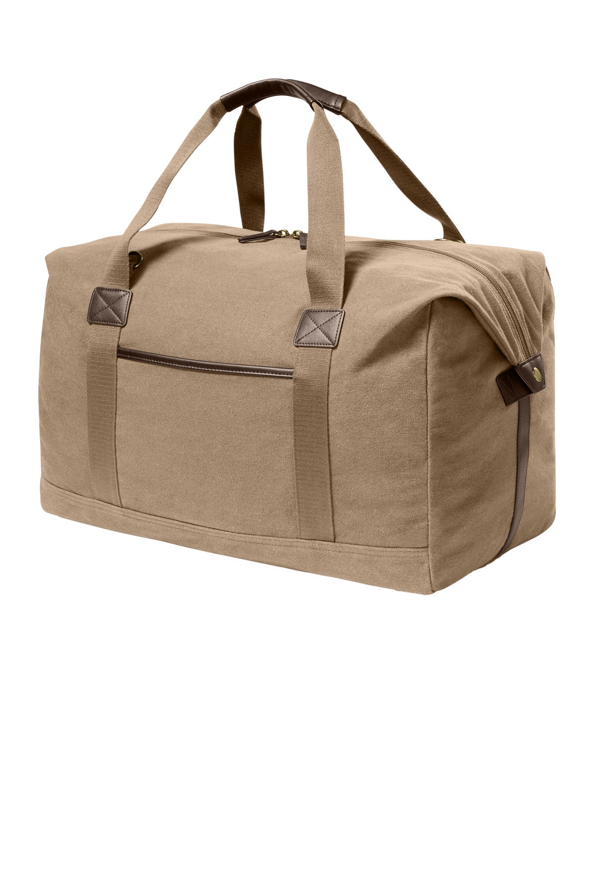 WoodlandBr Port Authority Washed Canvas Duffel BG8030