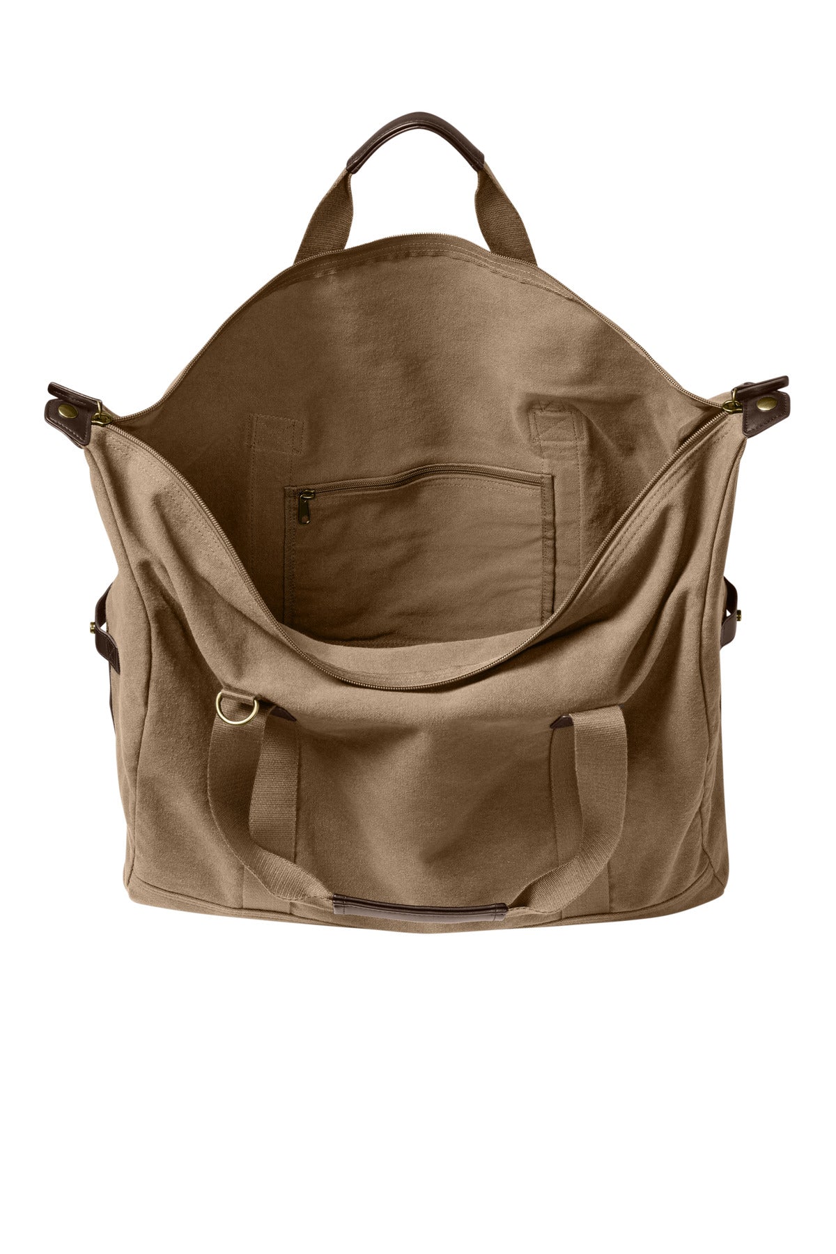 WoodlandBr Port Authority Washed Canvas Duffel BG8030