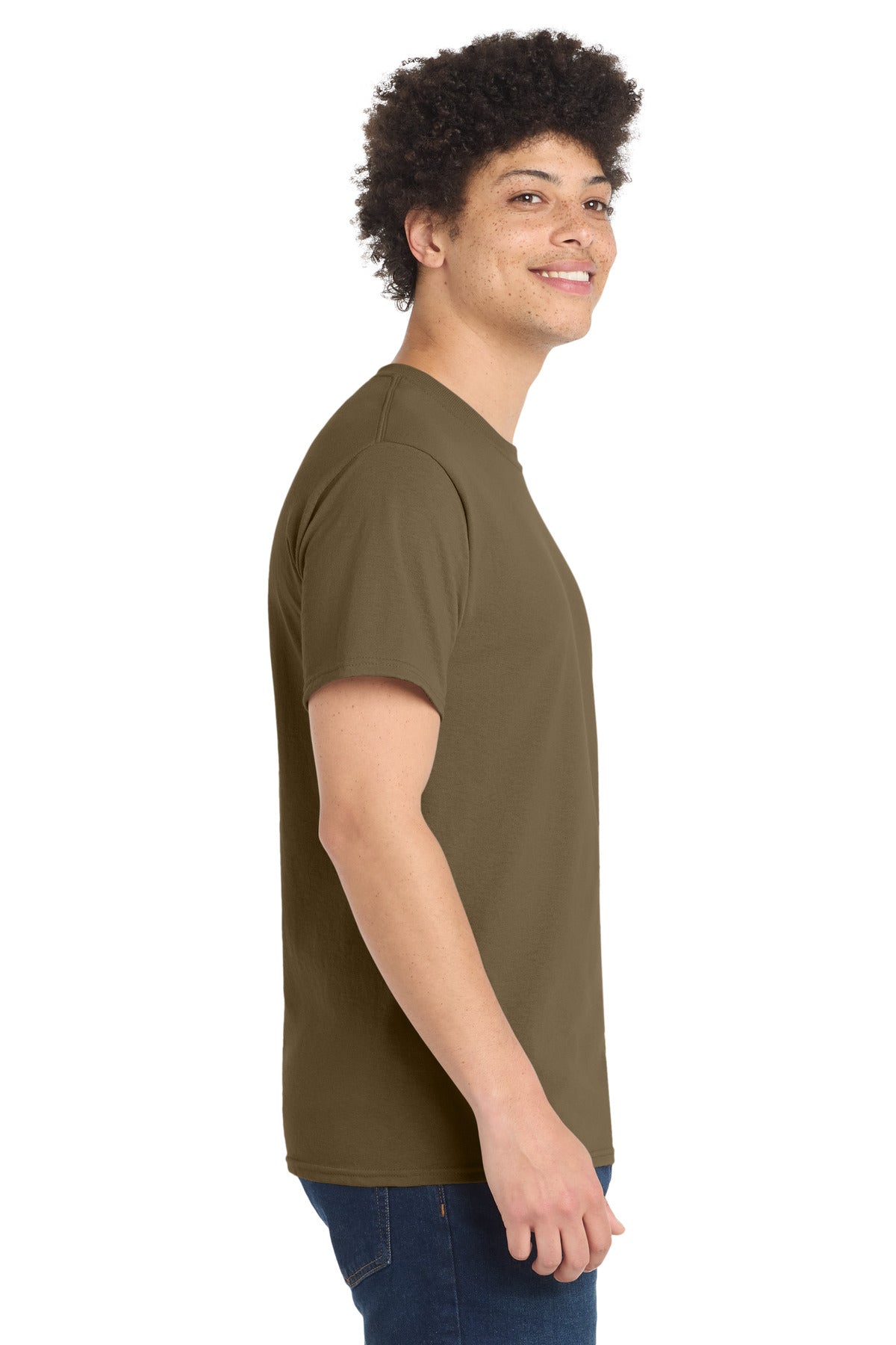 WoodlandBr Port & Co Core Blend Tee. PC55