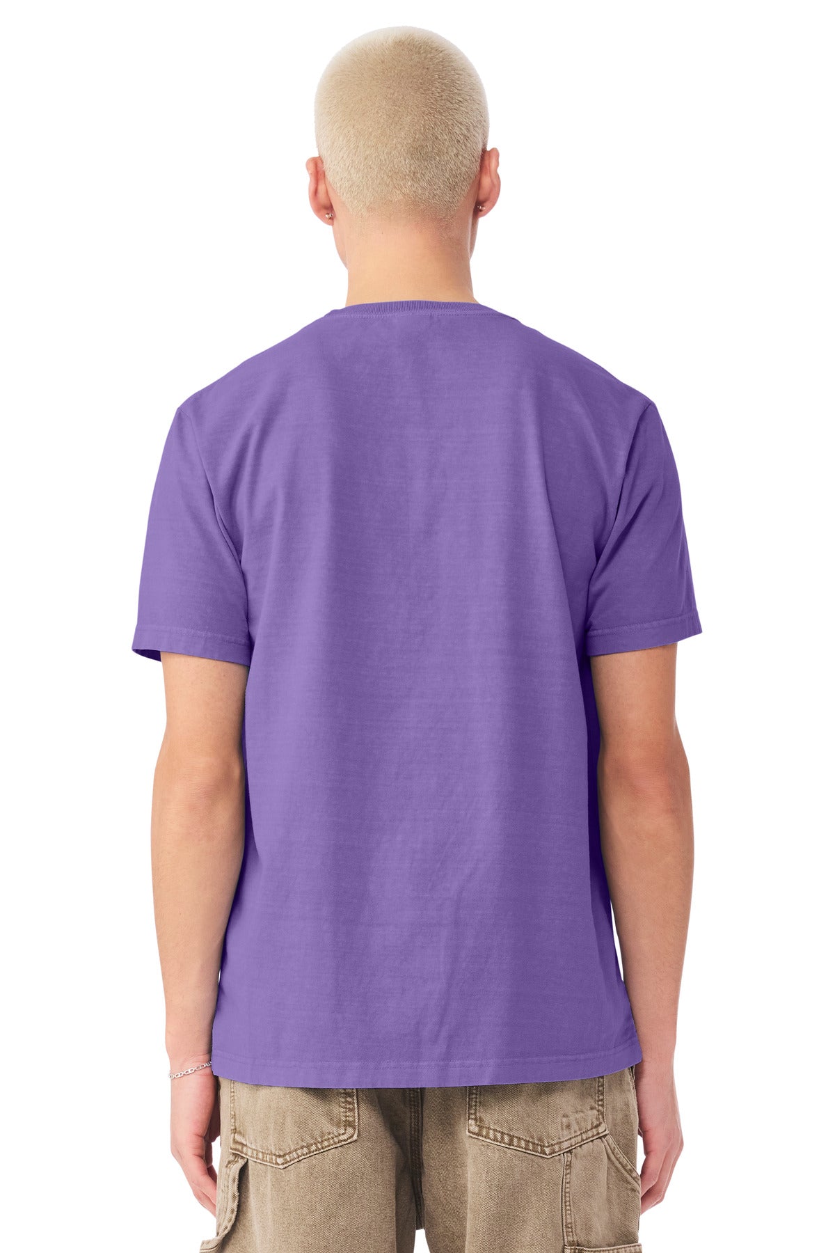 WshdPurple BELLA+CANVAS Unisex Heavyweight Garment-Dyed Tee BC4810GD