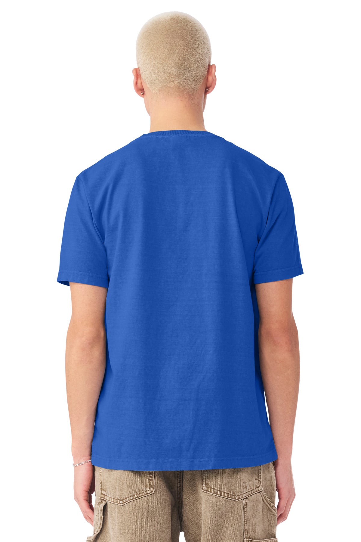 WshdRoyBlu BELLA+CANVAS Unisex Heavyweight Garment-Dyed Tee BC4810GD