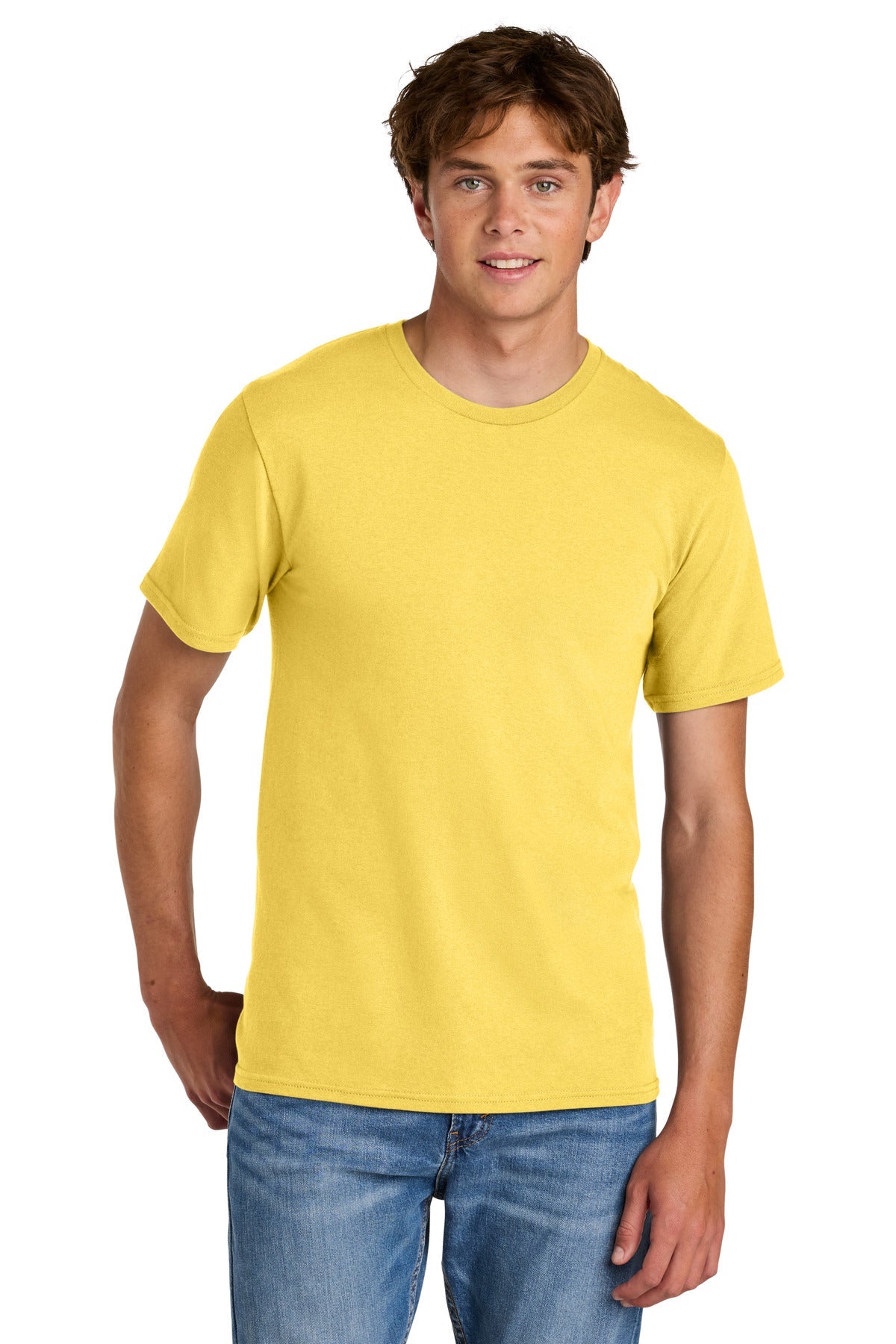 Yellow Port & Co Easy Cotton Tee PC43