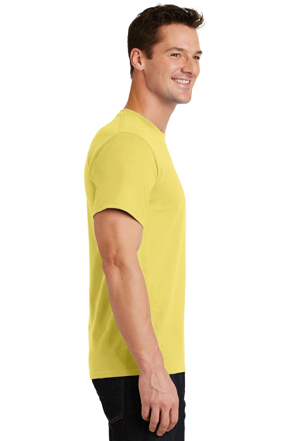 Yellow Port & Co Essential Tee. PC61