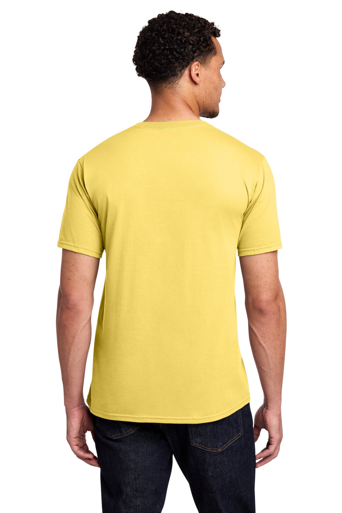 Yellow Port & Co Fan Favorite Tee. PC450