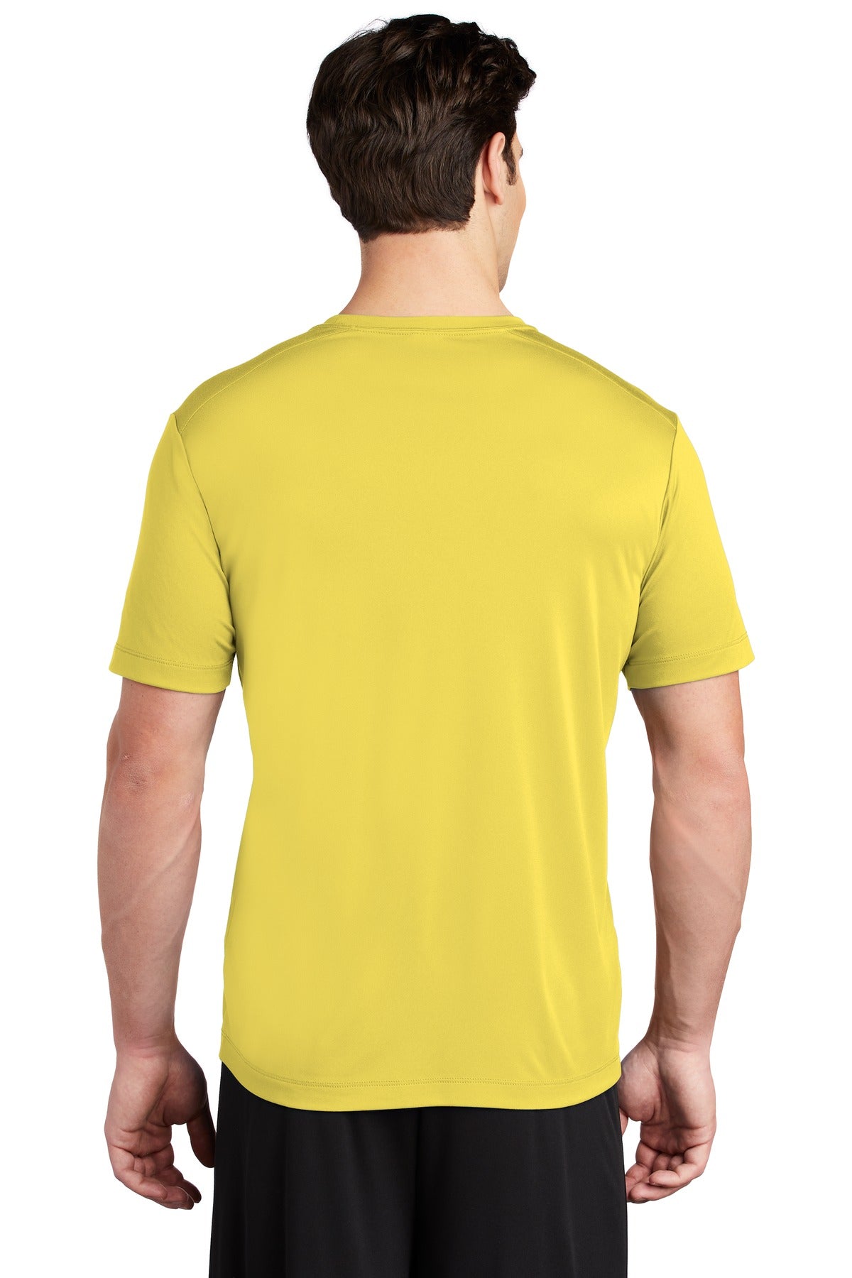 Yellow Sport-Tek Posi-UV Pro Tee. ST420