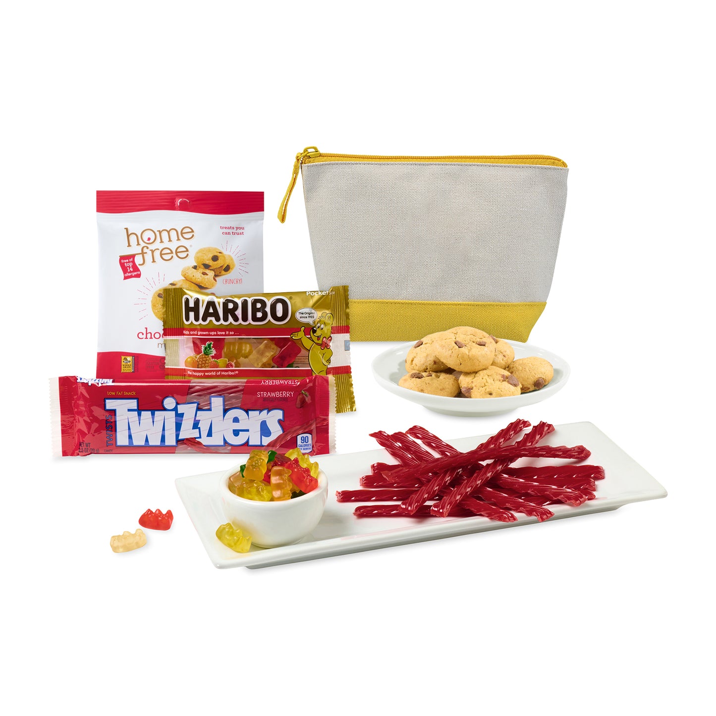 Yellow Treatlandia Goodies Pouch plain