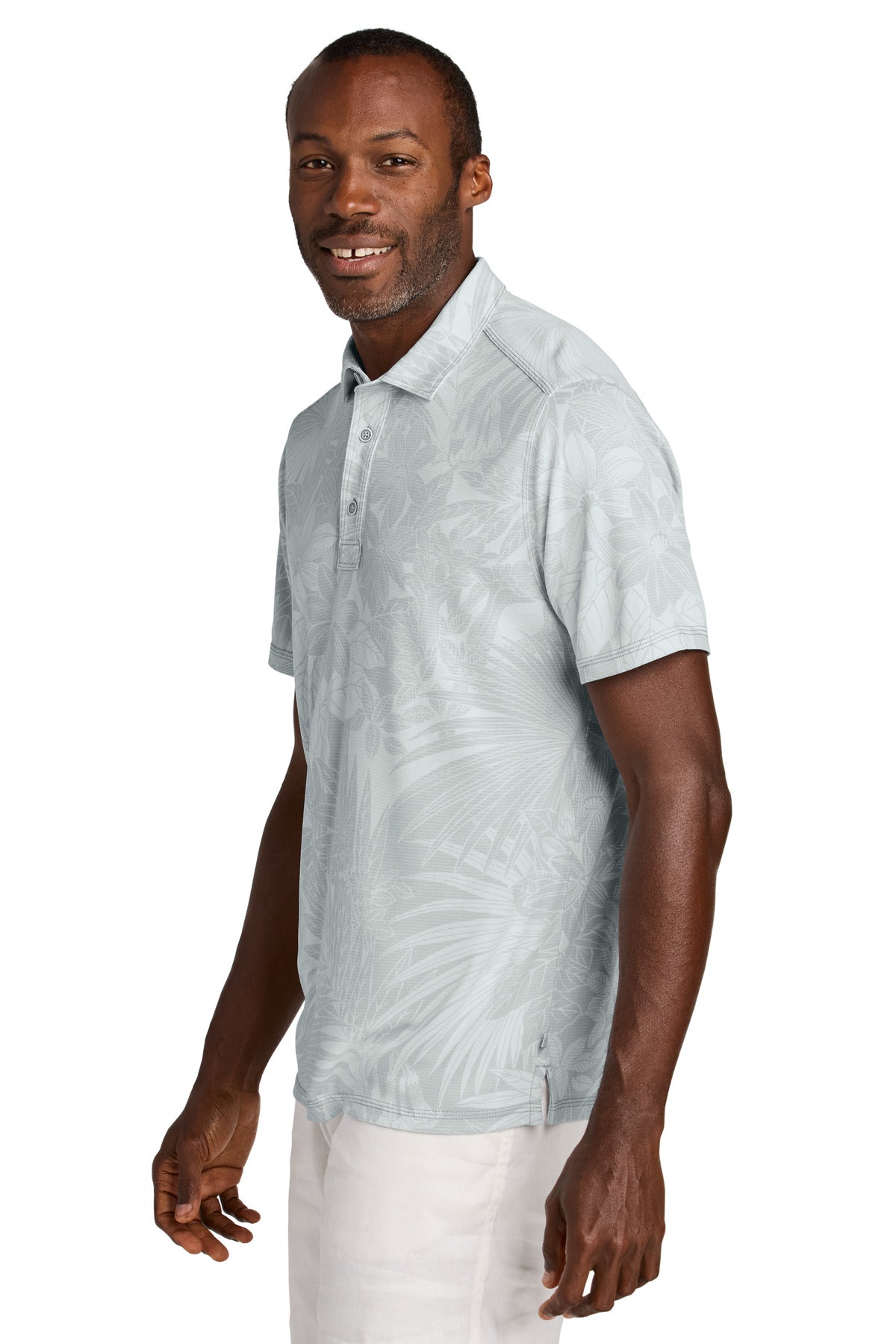 ZincGrey Tommy Bahama Santiago Paradise Polo ST227544TB